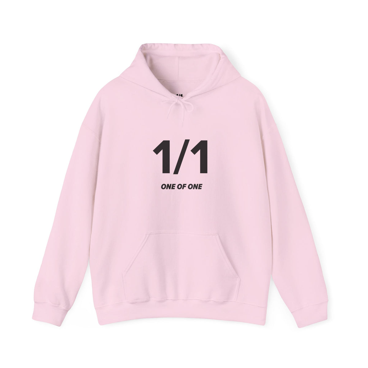 1/1 One of One - Unisex Hoodie - Full Chest - Black Text