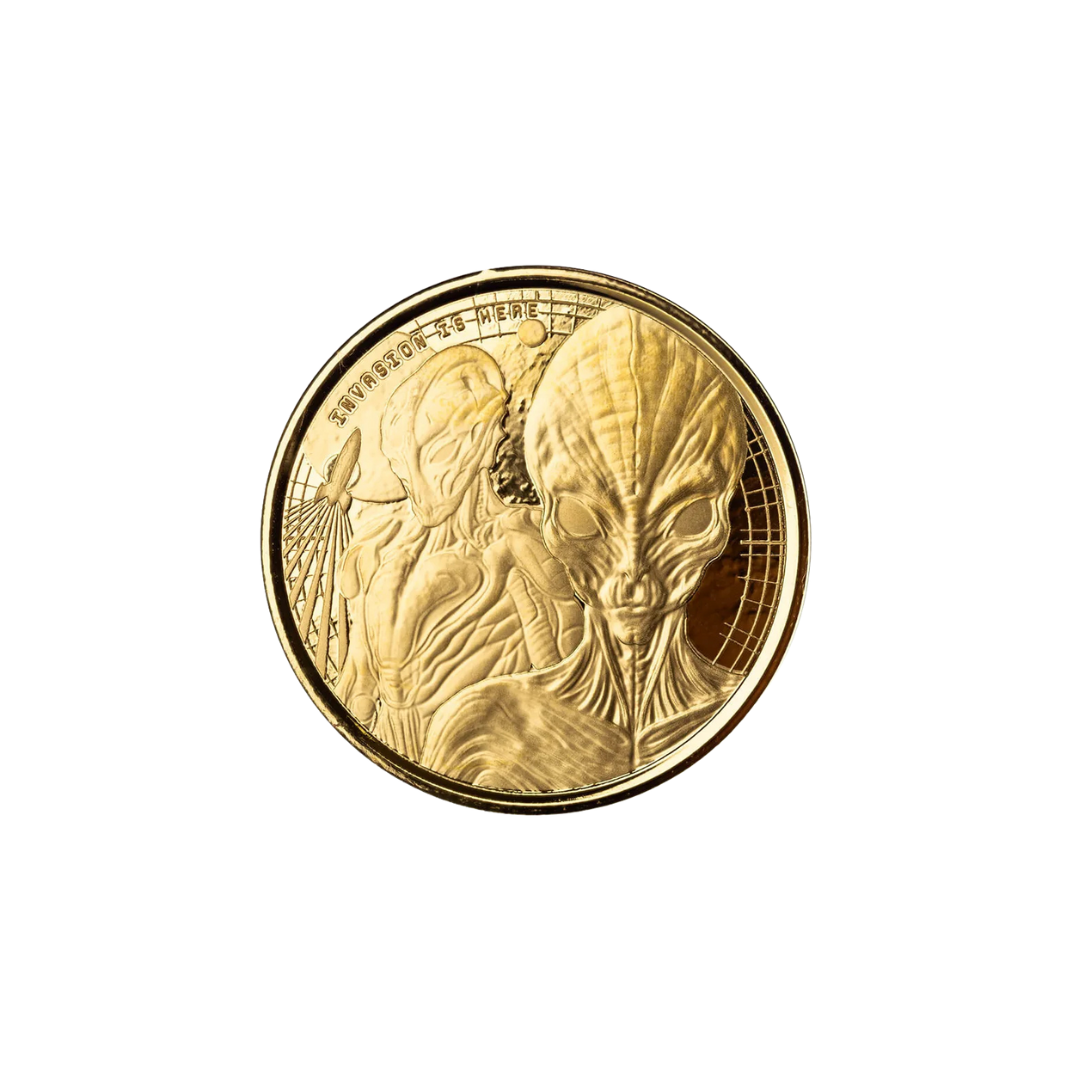 2023 Ghana Alien – 3rd Edition / 1/10 oz .9999 Gold – BU – Ghana (2023)