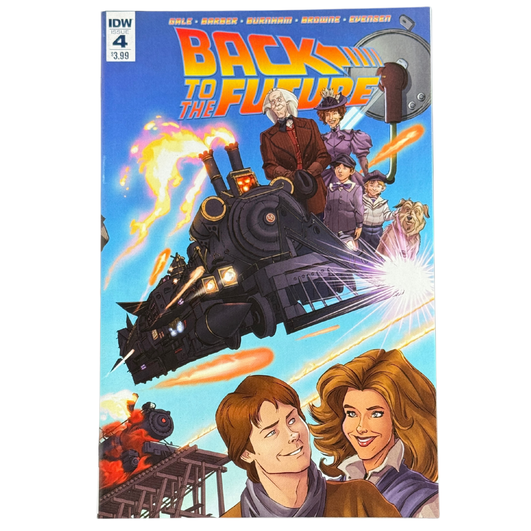 Back to the Future #4 – Doc Brown Secrets / Time-Travel Lore – VF/NM – 2016 (IDW Publishing)