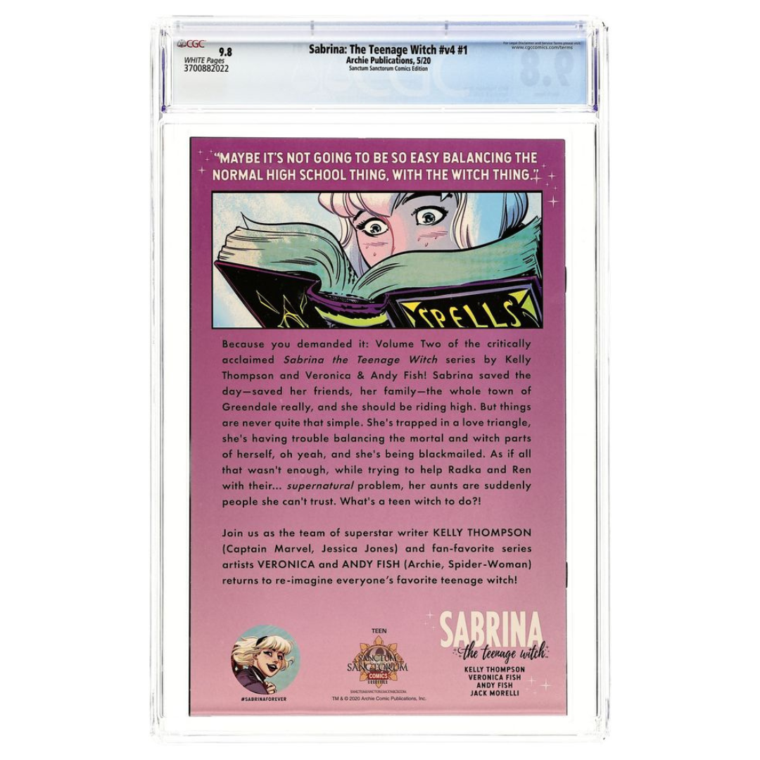 Sabrina: The Teenage Witch #1 β CGC 9.8 β Sanctum Comics Edition β 2020 (Archie)