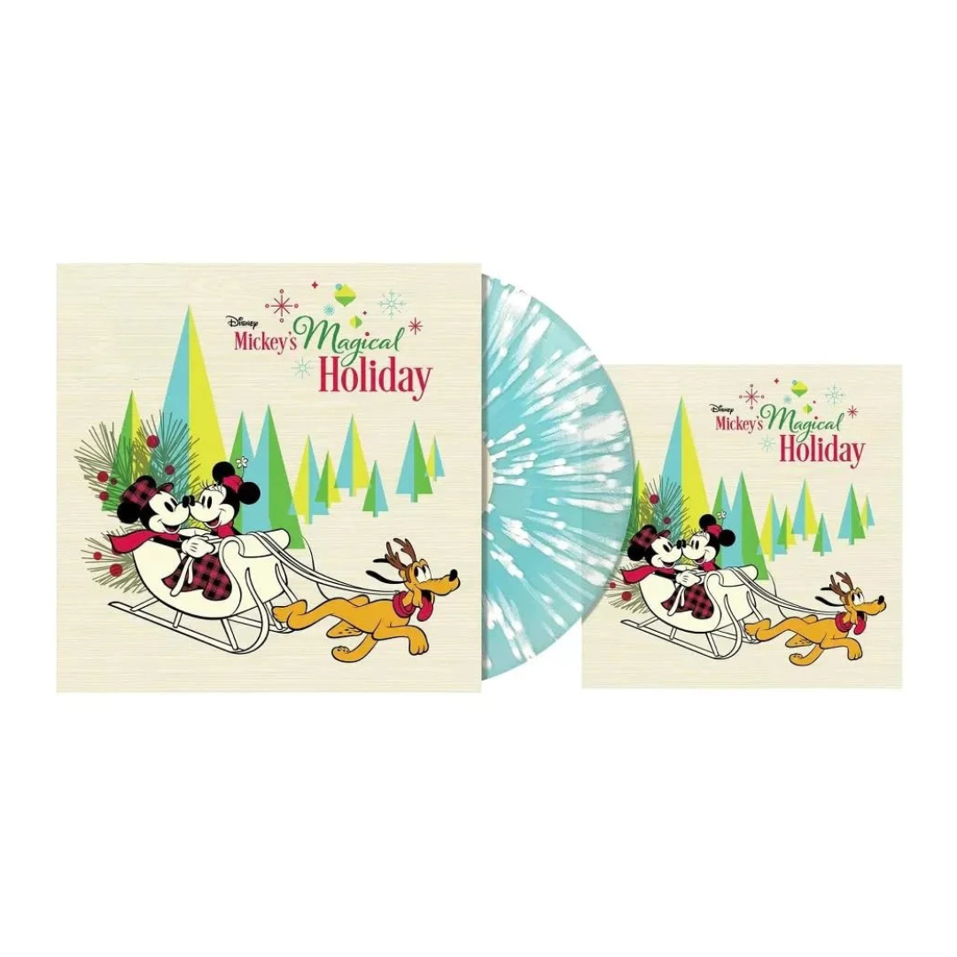 Mickey’s Magical Holiday – LP – Limited Light Blue w/ White Splatter – 2023 (Wea Int’L)