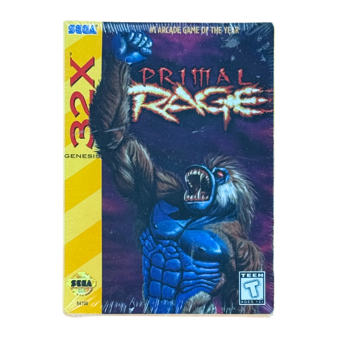ChronoSet: Primal Rage Legacy - Comic & Factory Sealed 32X Game