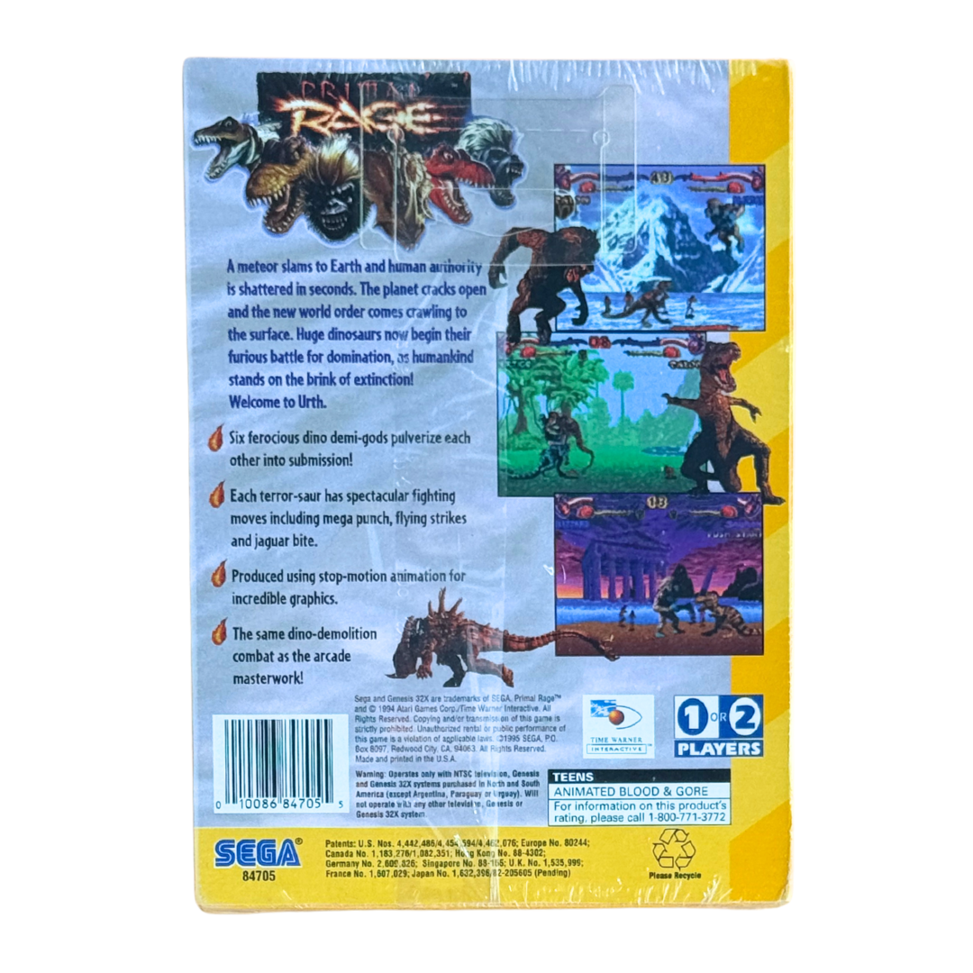 ChronoSet: Primal Rage Legacy - Comic & Factory Sealed 32X Game