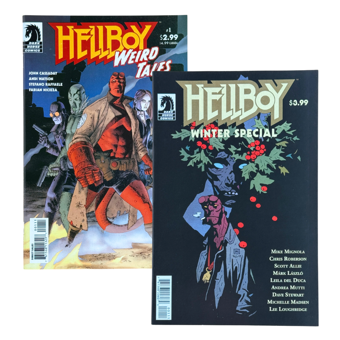 ChronoSet: Hellboy Legends – Mignola Winter Special (2020) & Weird Tales #1 (2003)