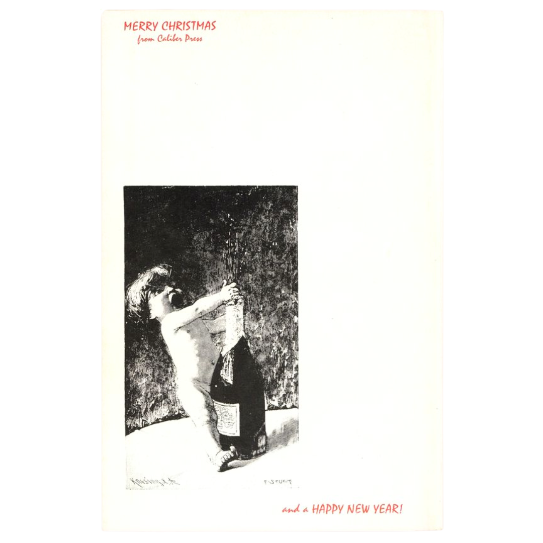 Caliber Christmas #1 – James O’Barr Cover – 1989 Holiday Anthology – VF