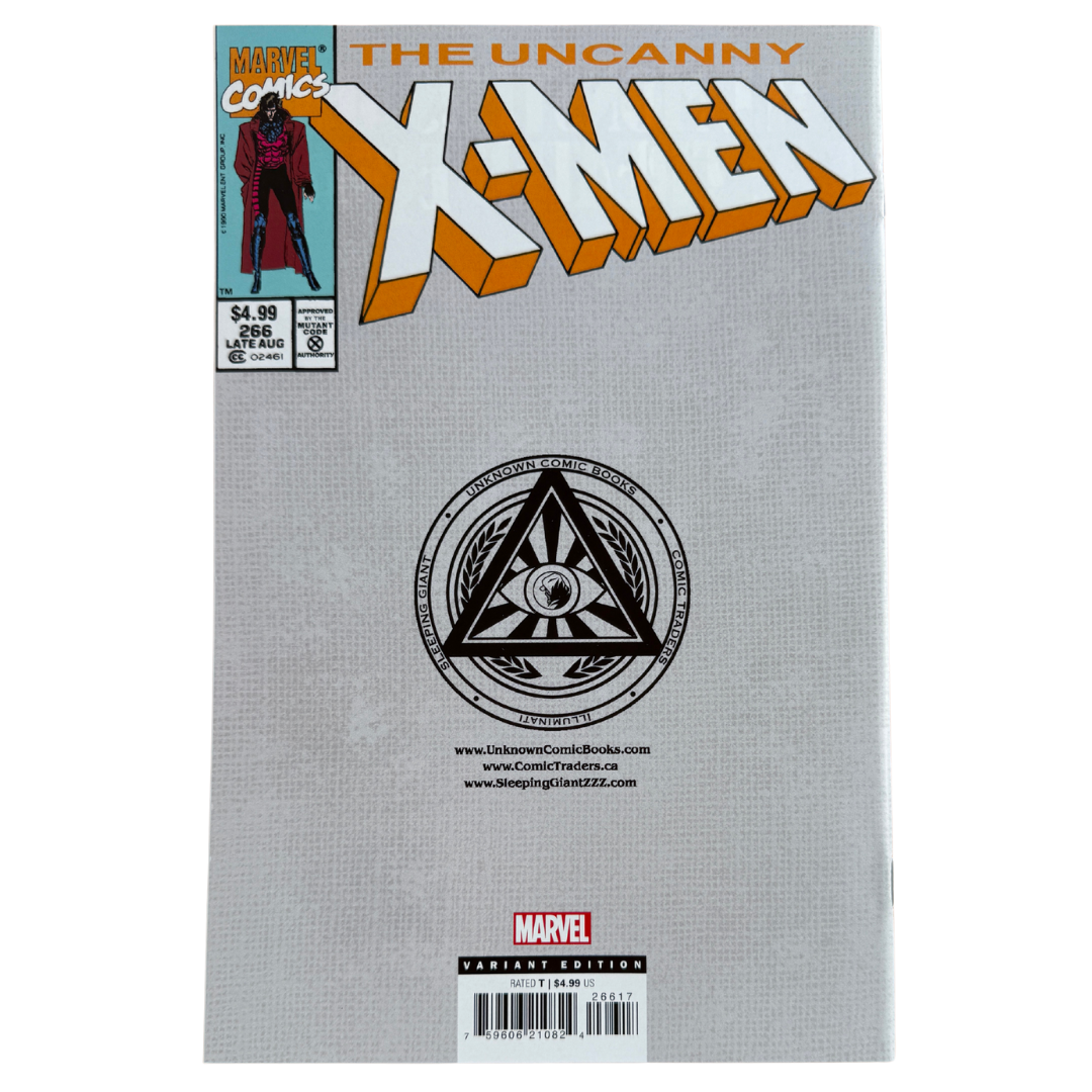 X-Men #266 – Signed Tyler Kirkham Virgin Variant / 2024 Facsimile Edition – NM – 2024 (Marvel Comics)