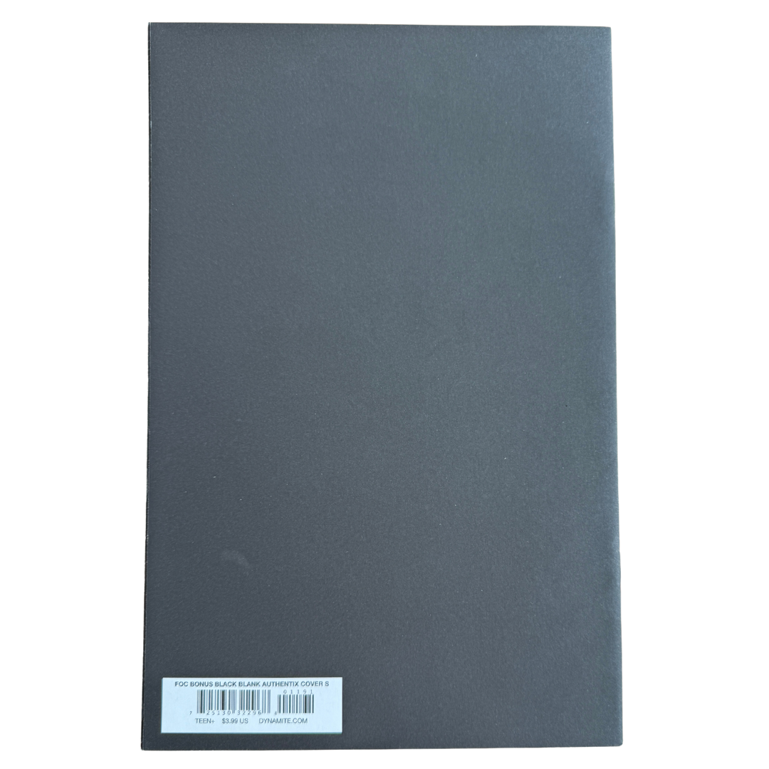 Vampirella: Mindwarp #1 – Black Blank Variant w/ Lips & Fangs Sketch by Matthew Sutton – NM – 2022 (Dynamite Entertainment)