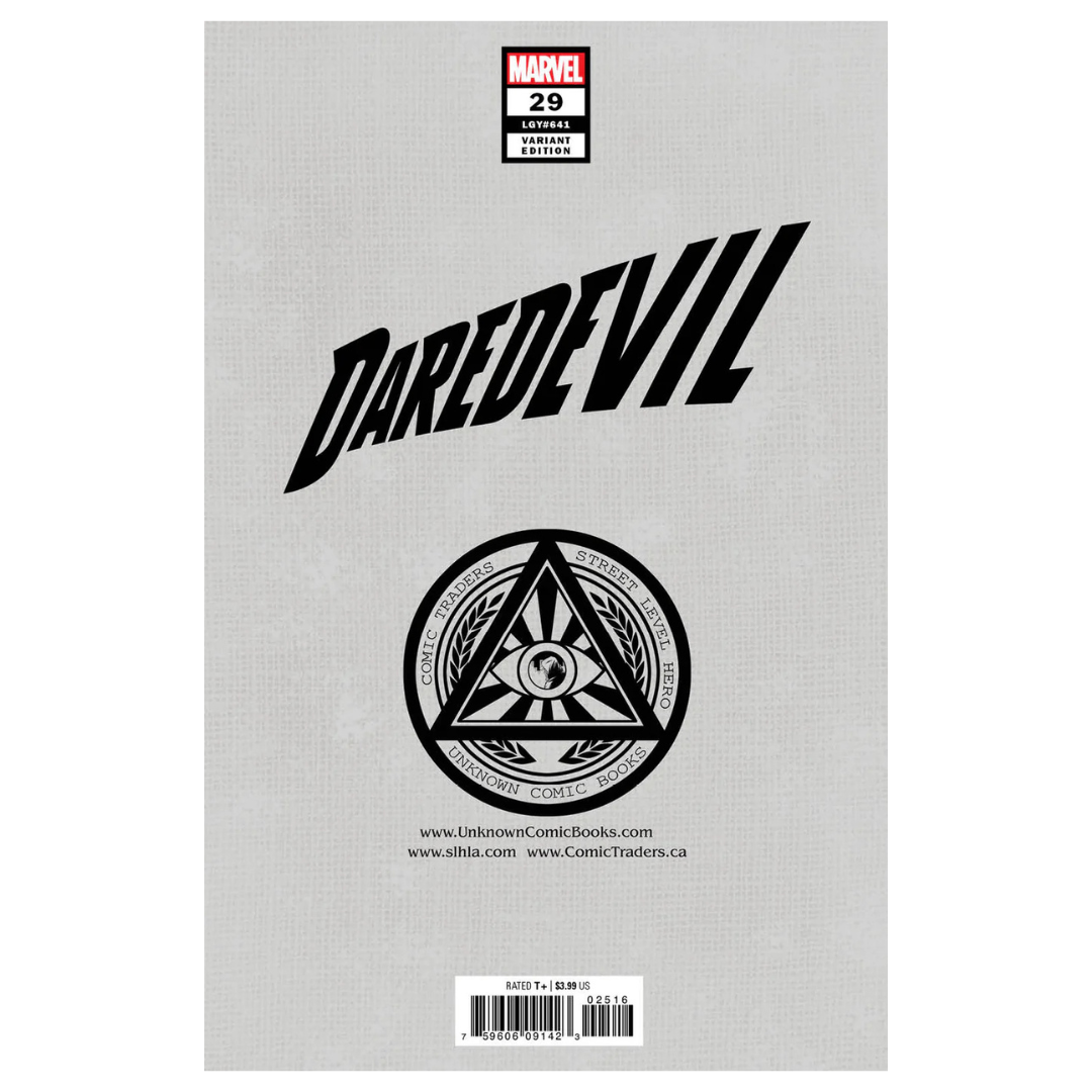 Daredevil #29 β David Nakayama Virgin Variant β NM β 2021 (Marvel Comics)