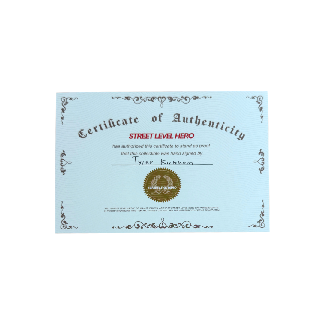 X-Men #6 – Signed by Tyler Kirkham / 2024 NYCC Danger Room Homage “Secret White” Connecting Variant – NM – 2024 (Marvel Comics)