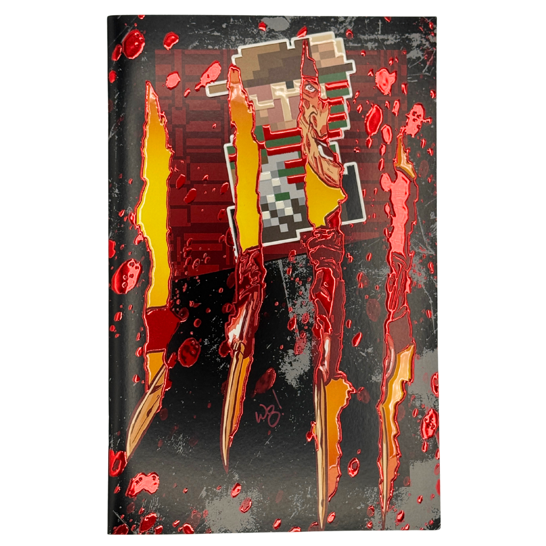 Tribute: Wes Craven #1 β Signed Dallas Fan Expo Set β 8-Bit & Ripping Claws Foil Variants β Limited to 200 β NM w/ COAs (TidalWave, 2025)