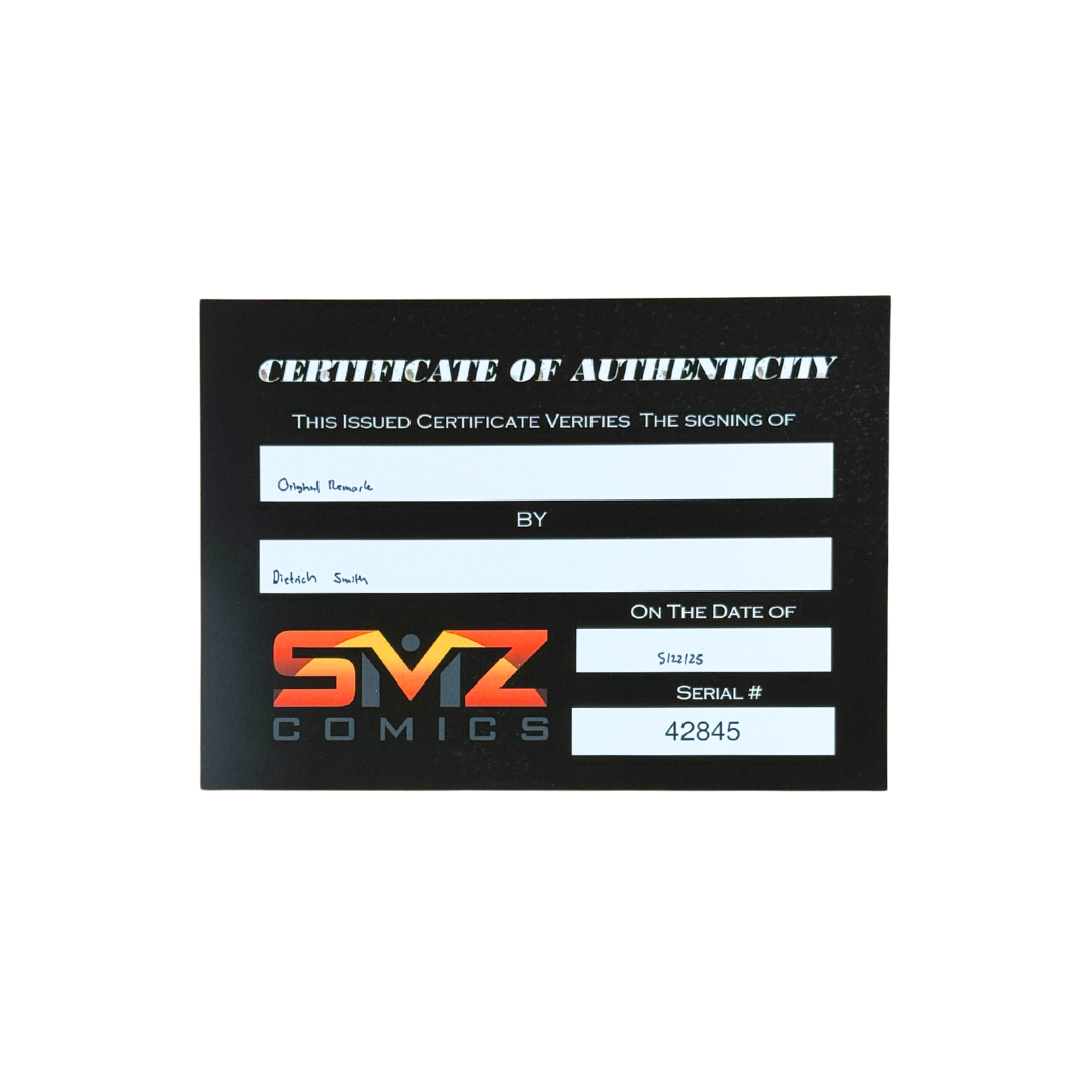 Star Wars: The Mandalorian β Season 2 #1 β Remarqued Darth Vader Sketch by Dietrich Smith β Mico Suayan Virgin β NM β 2023 (Marvel)