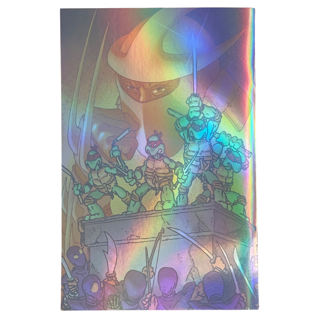 Teenage Mutant Ninja Turtles β Signed Kevin Eastman Exclusive Sketch Book β Foil Variant - Ltd 10 - 4/10 β NM β 2025 SDCC Exclusive