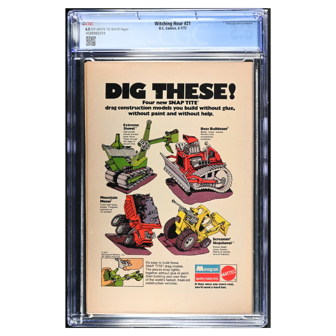 The Witching Hour #21 – Bronze Age DC Horror Giant / Nick Cardy Cover – CGC 6.5 – 1972 (DC Comics)