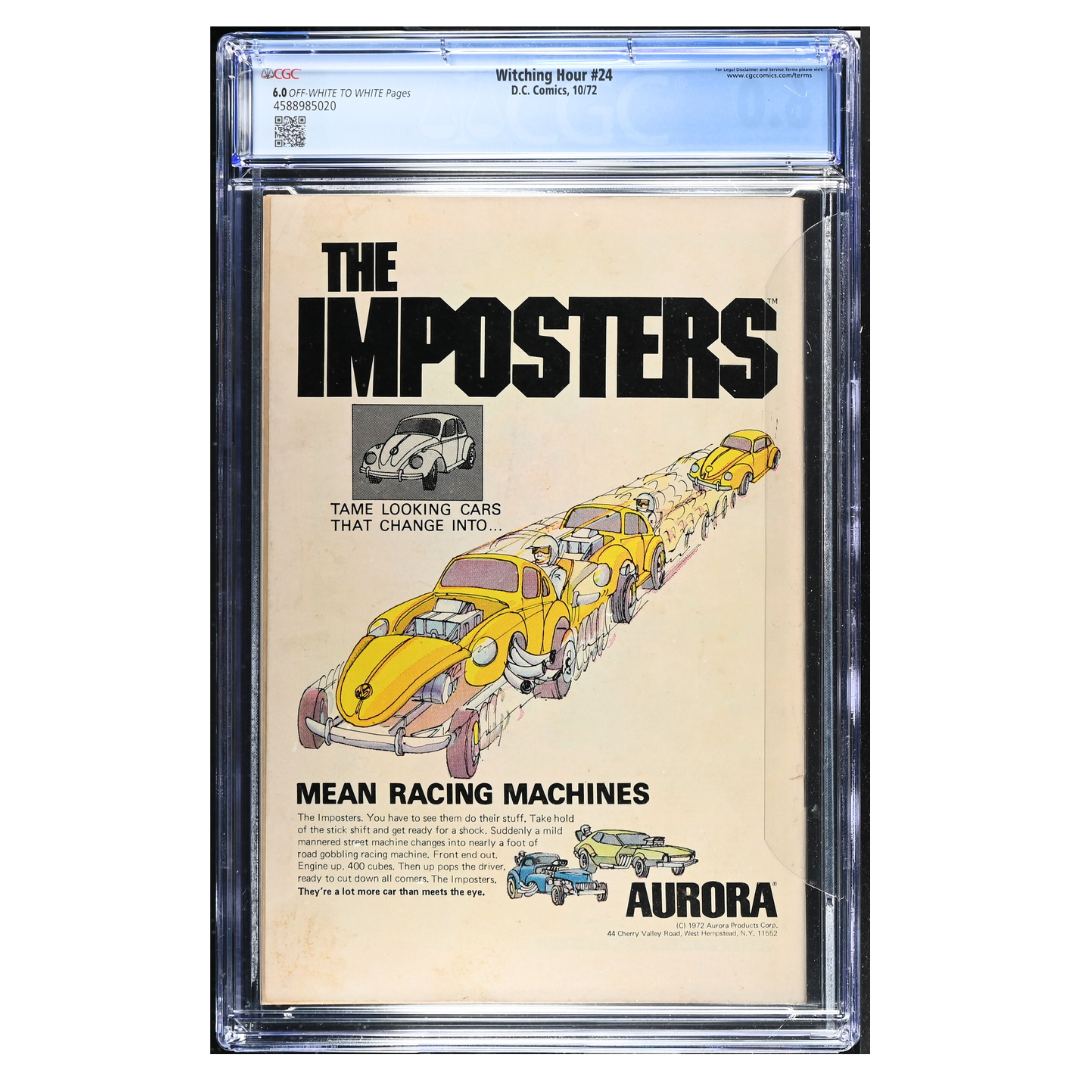 The Witching Hour #24 – Nick Cardy Cover / Alcala Art – CGC 6.0 – 1972 (DC Comics)