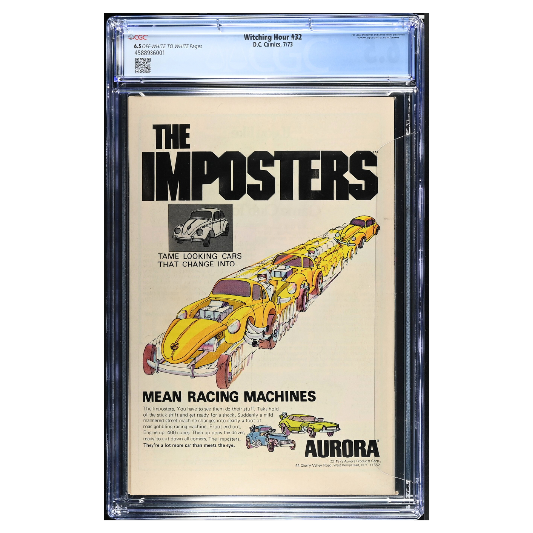 The Witching Hour #32 β Nick Cardy Cover / Bronze Age DC Horror Anthology β CGC 6.5 β 1973 (DC Comics)