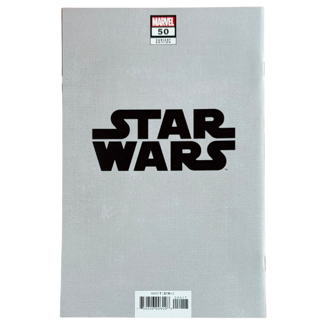 Star Wars #50 – Leinil Francis Yu Virgin Variant (1:100) / 50th Issue Giant-Sized Finale – NM – 2024 (Marvel Comics)