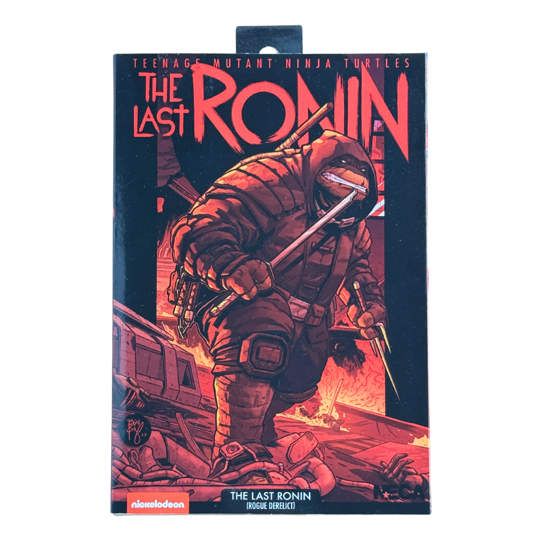 Teenage Mutant Ninja Turtles β The Last Ronin: Ultimate Red & Black 7" Action Figure β Signed & Sketched by Ben Bishop β NM