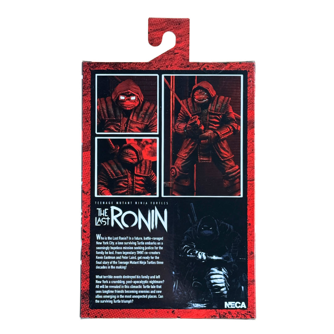 Teenage Mutant Ninja Turtles β The Last Ronin: Ultimate Red & Black 7" Action Figure β Signed & Sketched by Ben Bishop β NM
