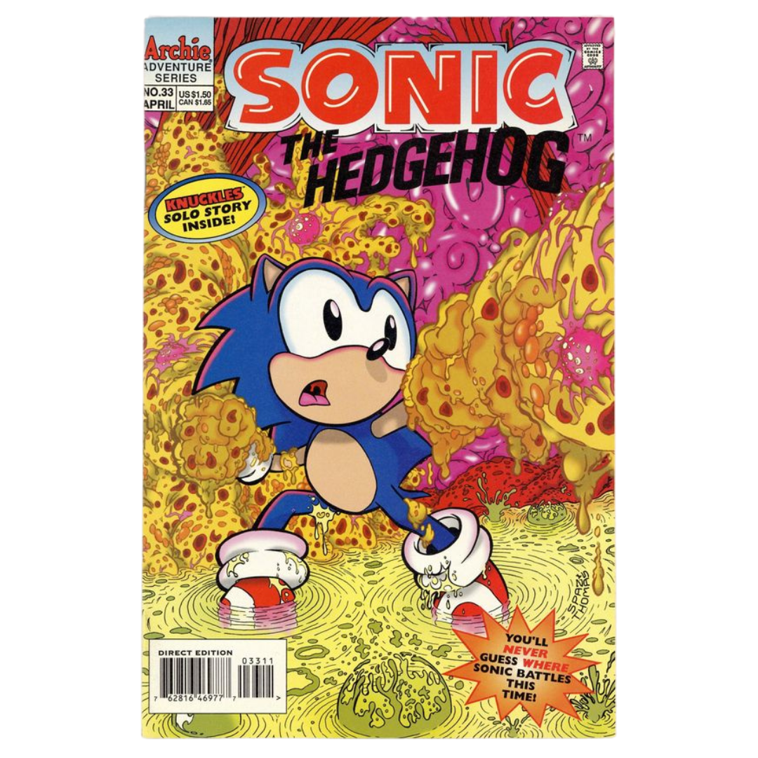 Sonic the Hedgehog #33 – “Let’s Get Small” / Early Archie Adventure – NM – 1996 (Archie Comics)