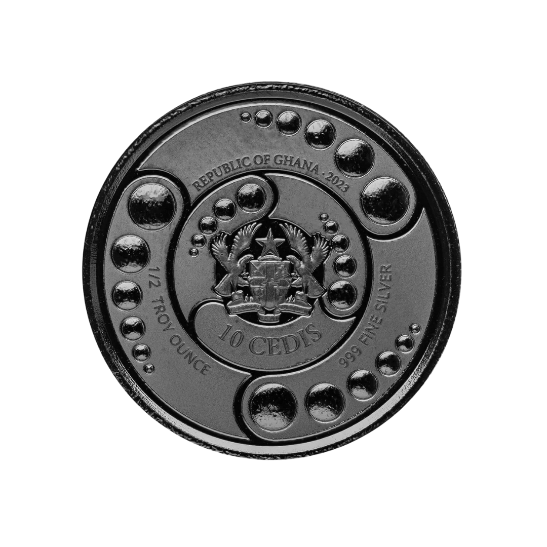 2023 Ghana Alien – 4-Coin Set / 3rd Edition of the Alien Series – 1/2 oz .999 Silver – BU – Ghana (2023)