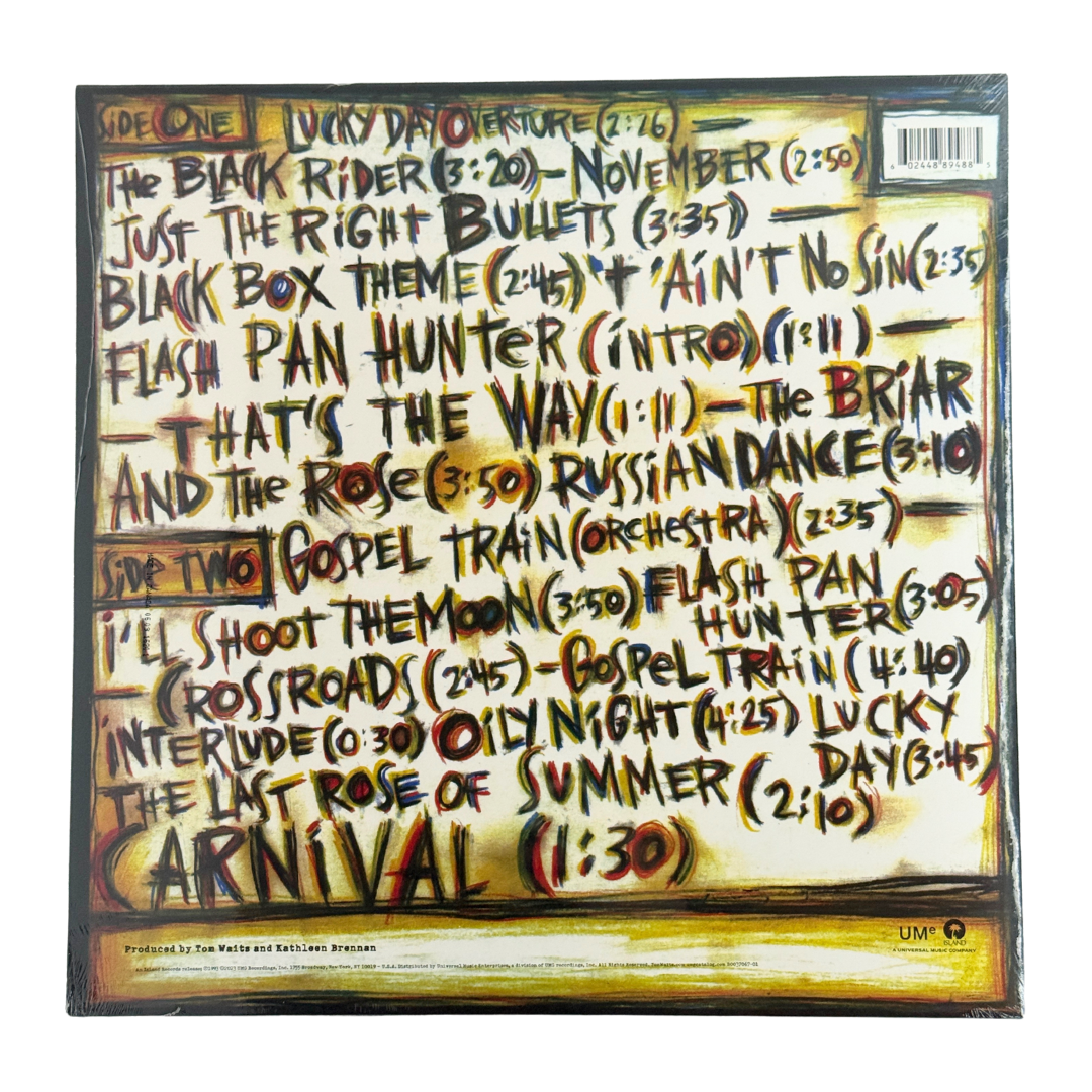 Tom Waits – The Black Rider (30th Anniversary Remaster) – Brand New 180g Vinyl – 2023 (Island Records)