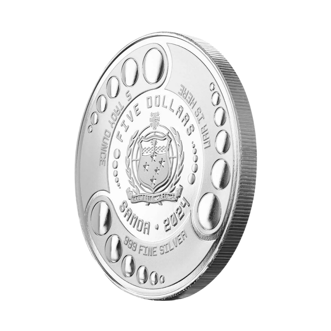 2024 Samoa Alien – 4th Edition / 5 oz .999 Silver – BU – Samoa (2024)
