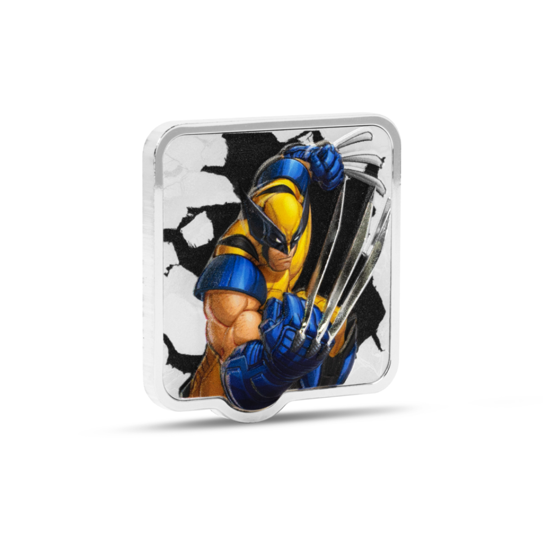 Marvel – Wolverine ‘Slash’ 2 oz Silver Collectible Coin – Ultra High Relief / Limited to 1,000 – Proof – 2025 (Niue)