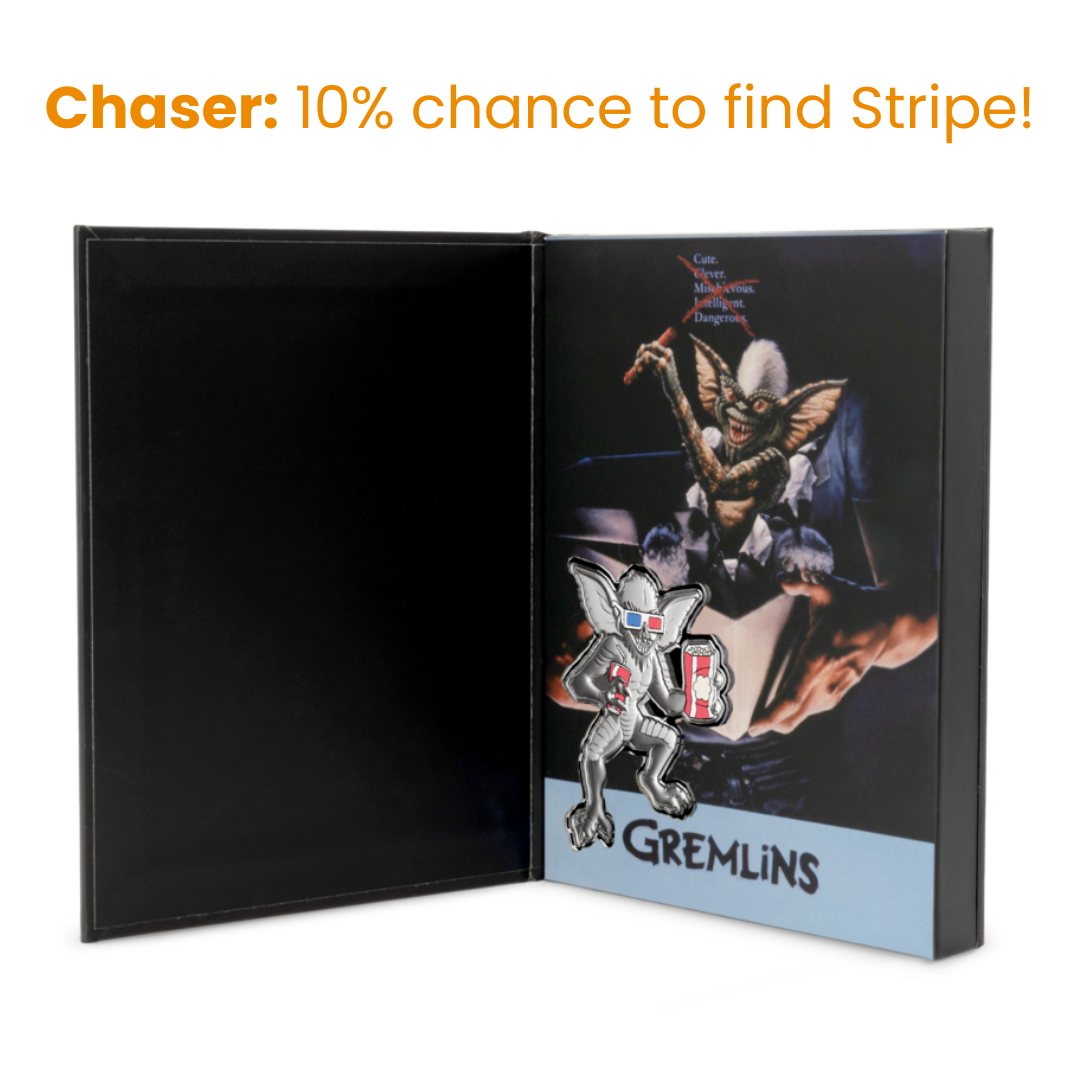 Gremlins™ Collectible – Shaped 1 oz Silver Coin / 10% Chase Chance – Brand New – 2025 (Niue)