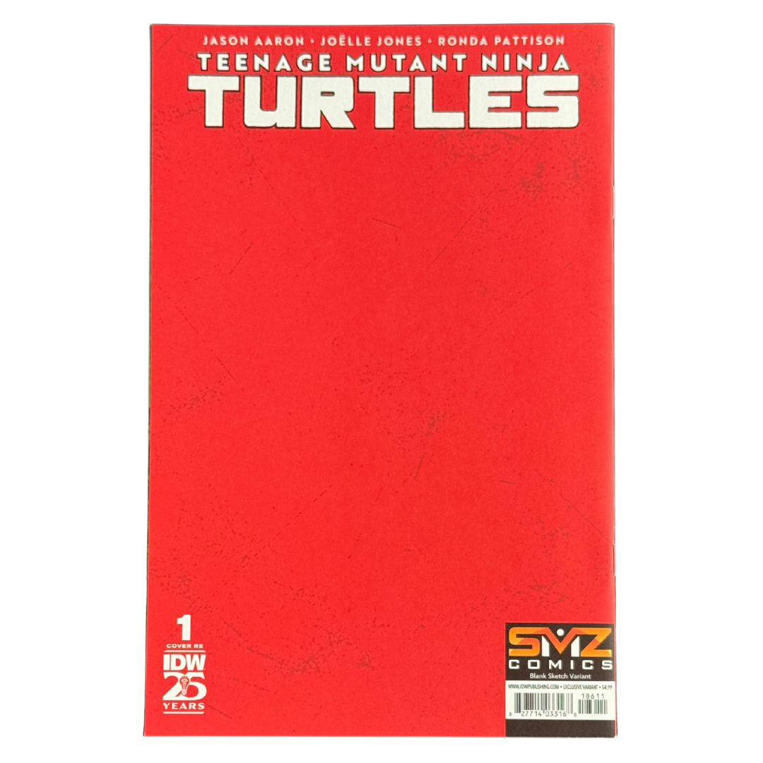 Teenage Mutant Ninja Turtles #1 – SDCC Red Blank / Full Last Ronin Sketch by Matthew Sutton – NM – 2024 (IDW Publishing)