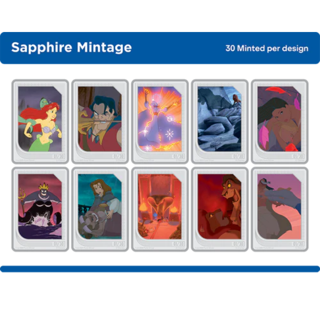 Disney Renaissance Trading Coins – Mystery 2-Pack / Animation Classics – Mint – 2025 (Agoro)