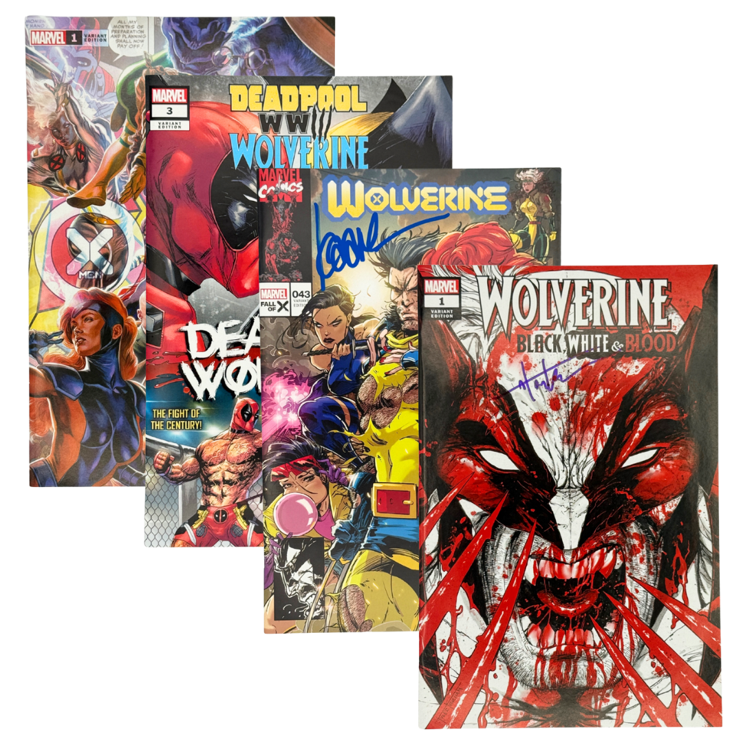 ChronoSet: Wolverine – Signed Collector’s Bundle Vol. 1 (4 Issues – All w/ COA – Brand New/NM)