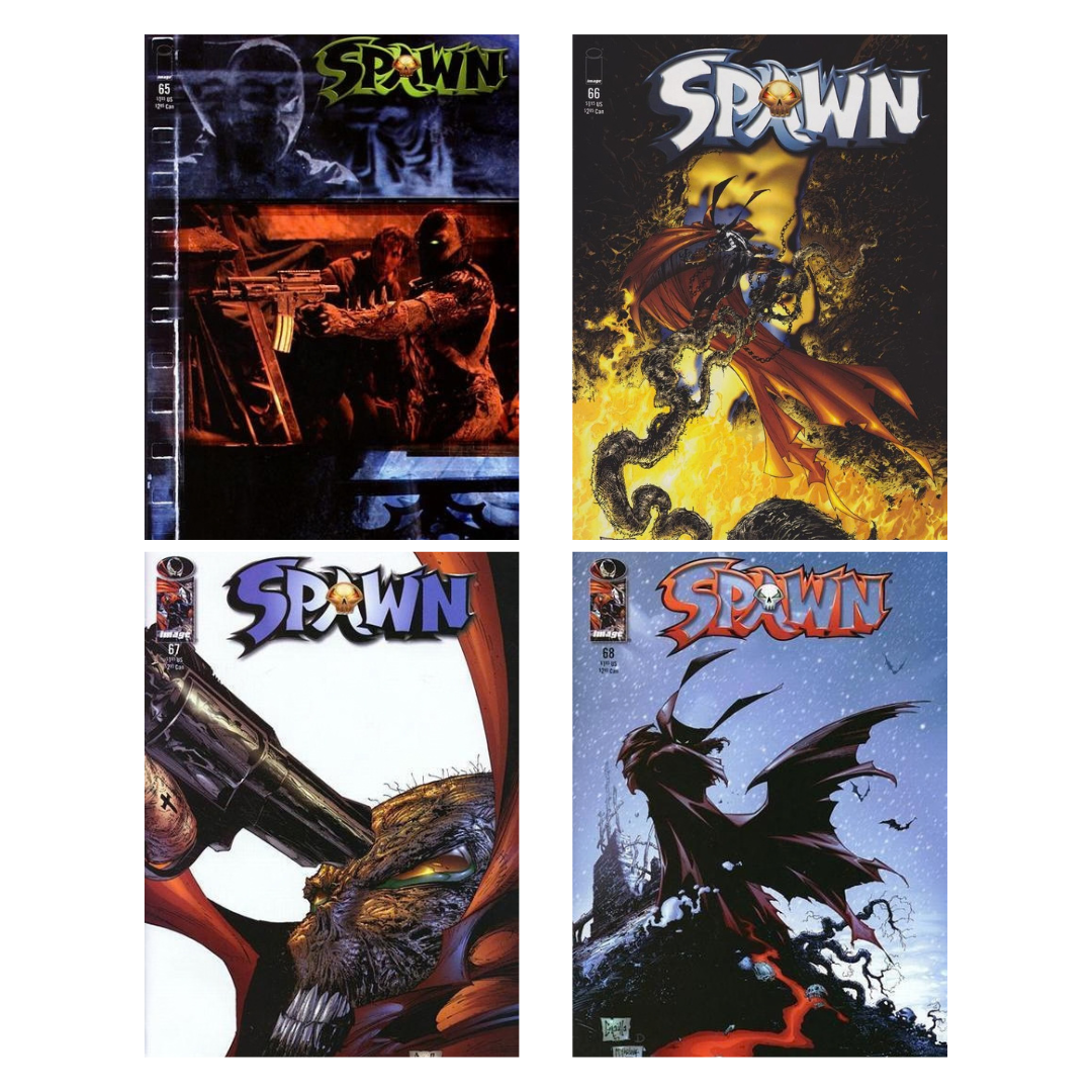 Spawn #65, #66, #67, #68 - Comic Lot of 4