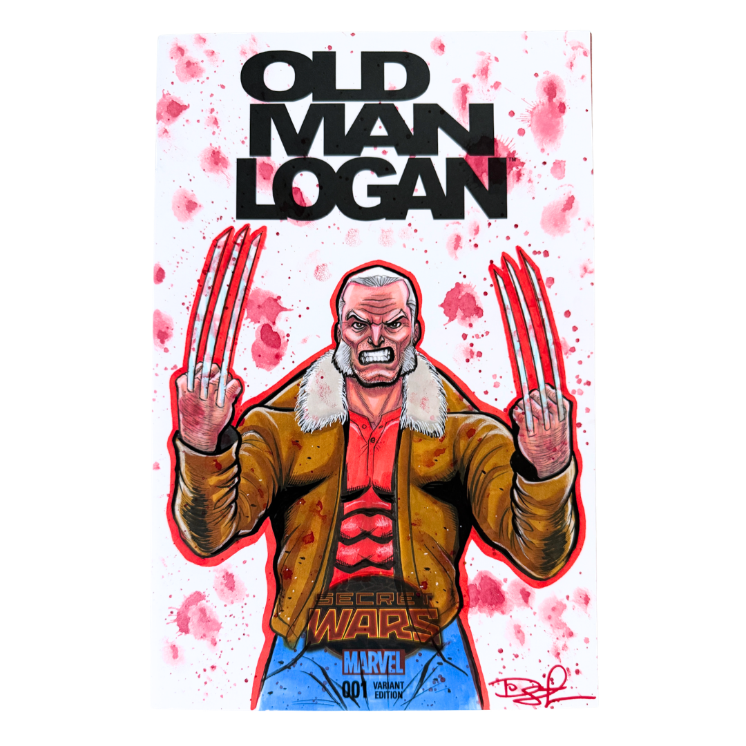 Old Man Logan #1 - Blank - Original Full Sketch by Dietrich Smith
