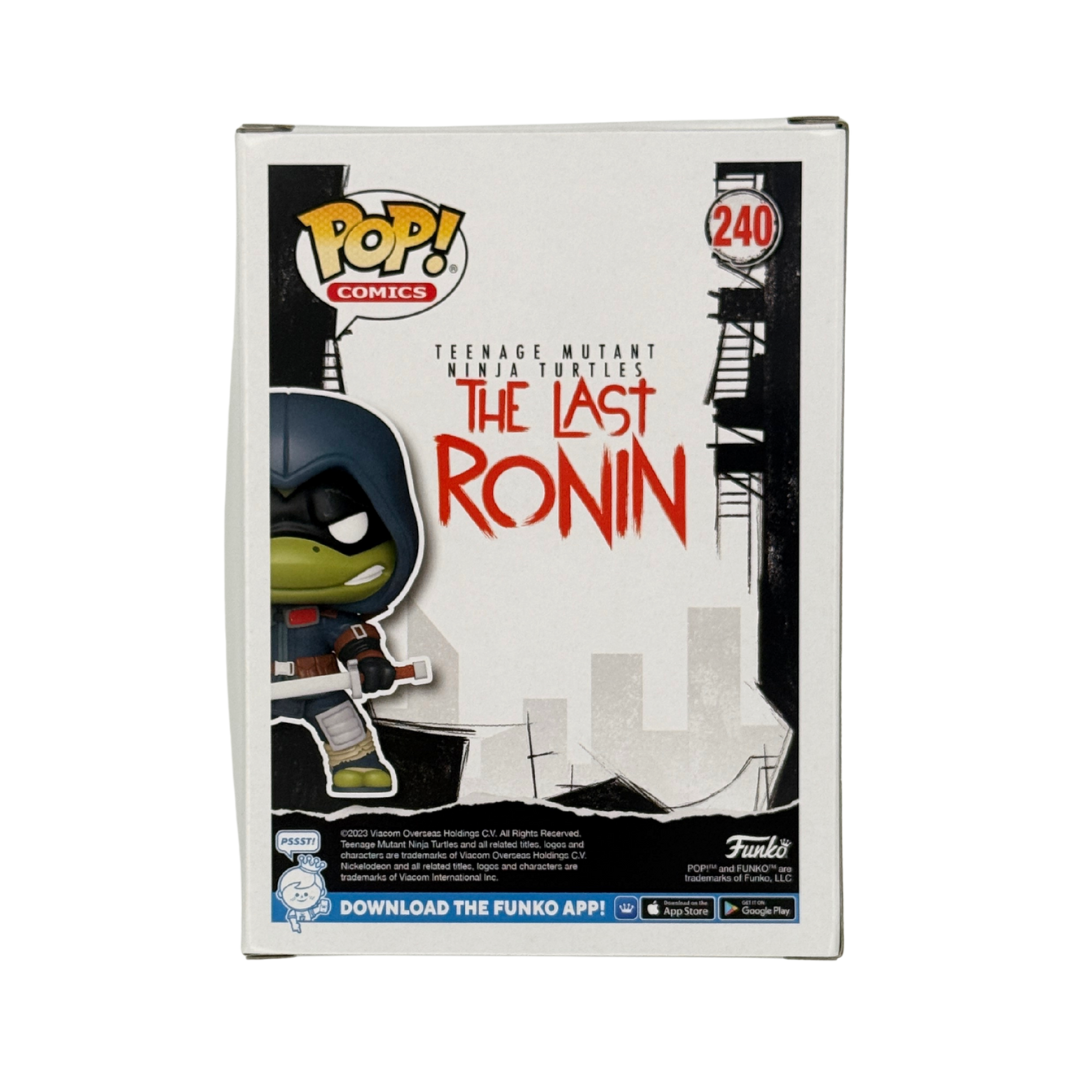 Last Ronin #240 PX Exclusive Funko Pop β Signed & Sketched by Ben Bishop β Michelangelo Sketch Perfectly Centered β With COA