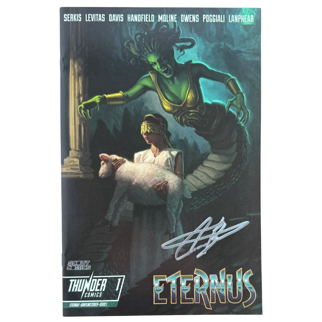 Eternus #1 β Aaron Bartling Cover β Signed β NM β 2022 (Scout Comics)