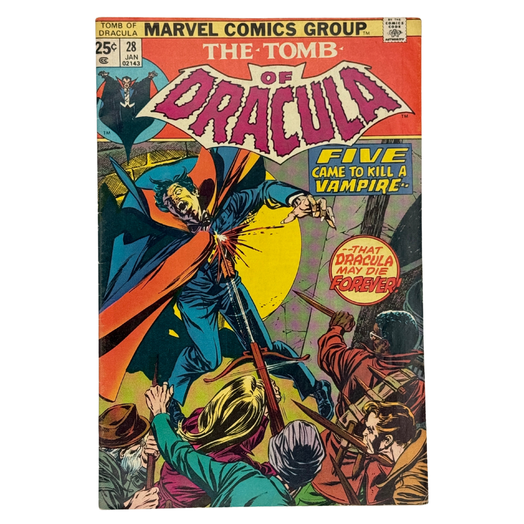 ChronoSet: Tomb of Dracula β 4-Issue Vampire Horror Bundle (1975β1976 Marvel) β FN- (5.0β6.0) Condition