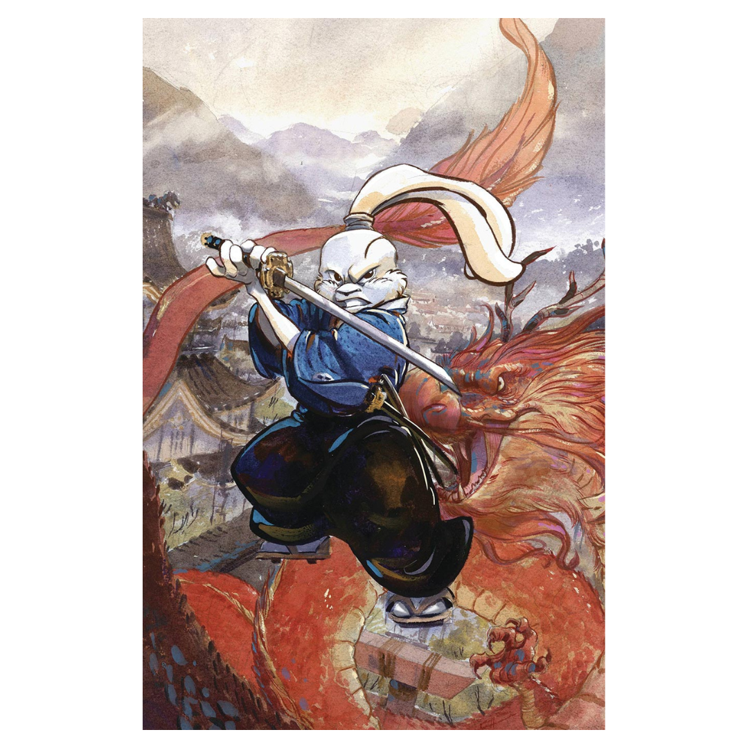 Mighty Morphin Power Rangers / Usagi Yojimbo #1 – Jared Cullum Virgin Variant (1 Per Store) – NM – 2024 (BOOM! Studios)