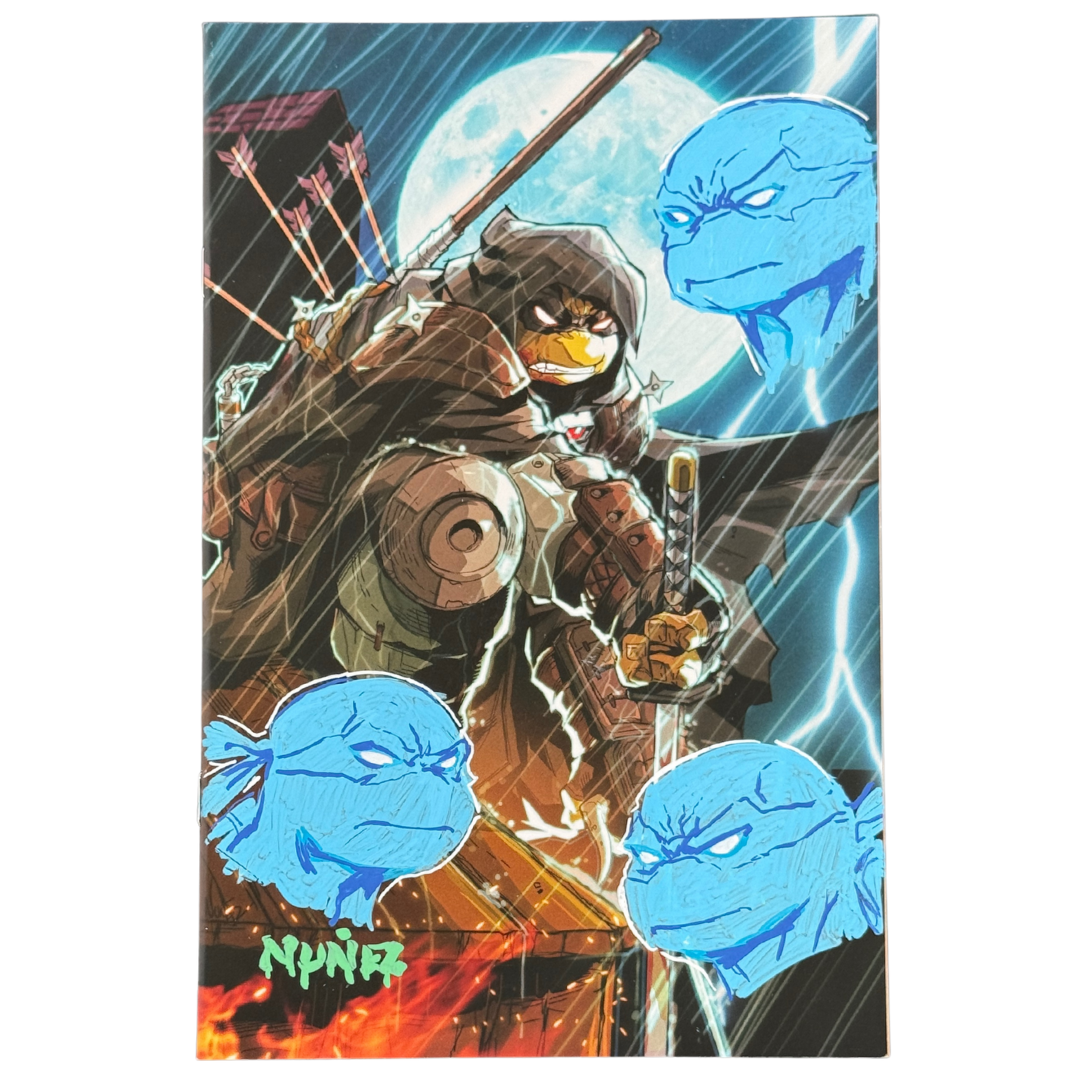 TMNT: The Last Ronin - The Lost Years #5 – Liberty Comic Con Eddie Nunez Signed & Sketch – NM – 2023 (IDW Publishing)
