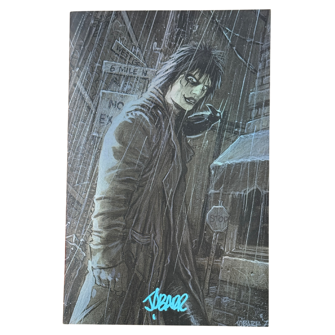 The Crow: Dead Time #3 – Signed by James O’Barr – Virgin Foil Variant (Limited 50) – COA Included – NM – 2025 Fan Expo Dallas Exclusive (Sumerian Comics)