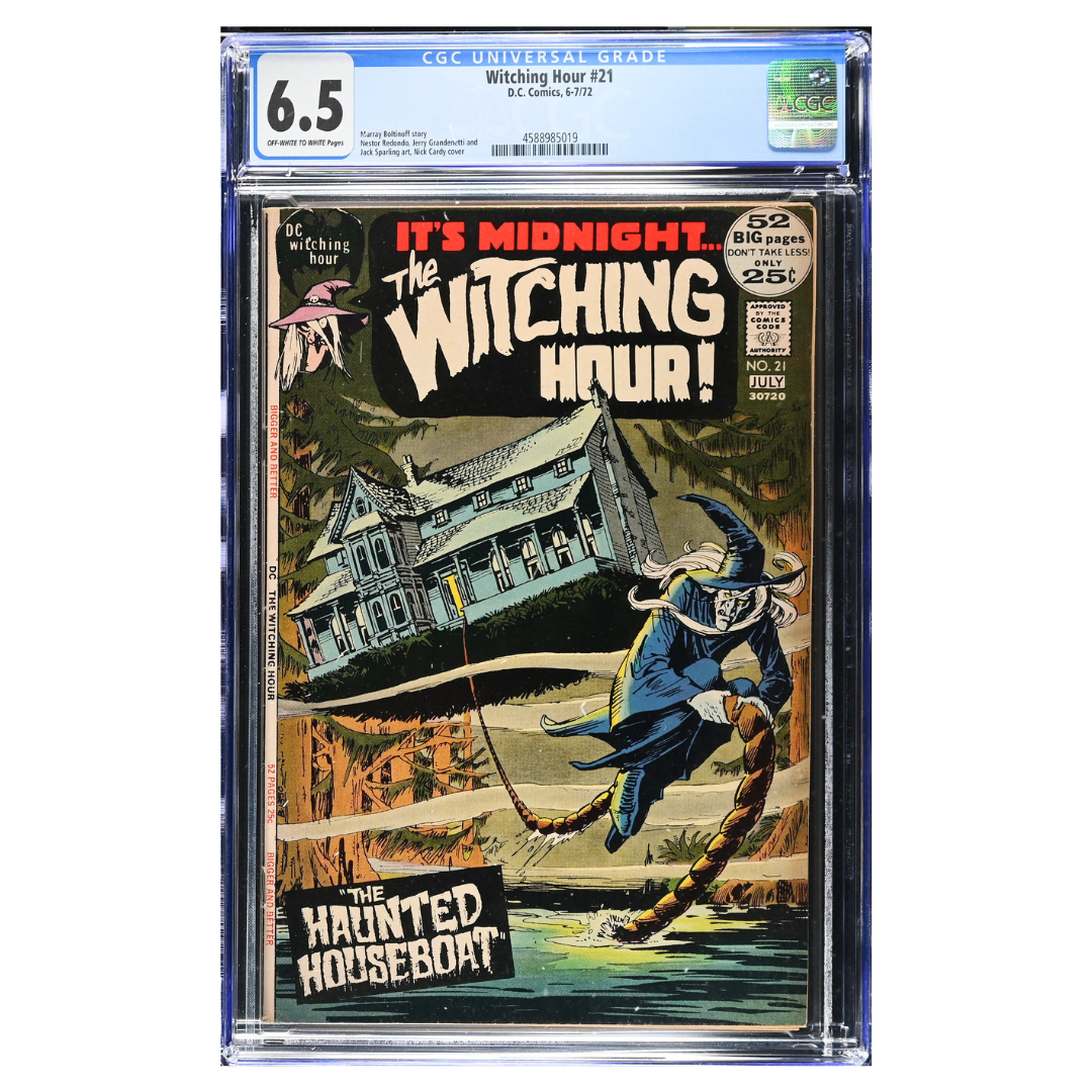 The Witching Hour #21 – Bronze Age DC Horror Giant / Nick Cardy Cover – CGC 6.5 – 1972 (DC Comics)