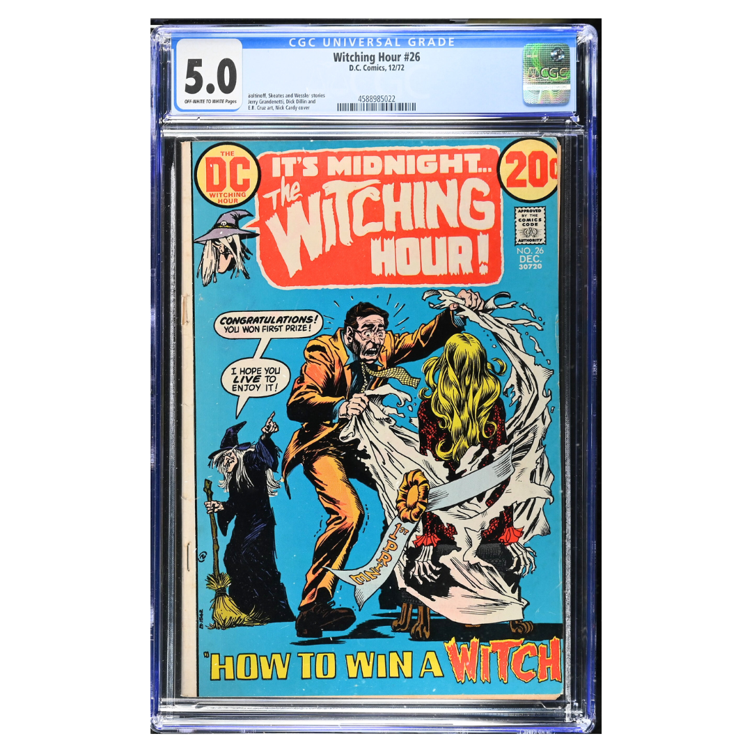 The Witching Hour #26 – Nick Cardy Cover / Bronze Age DC Horror – CGC 5.0 – 1972 (DC Comics)