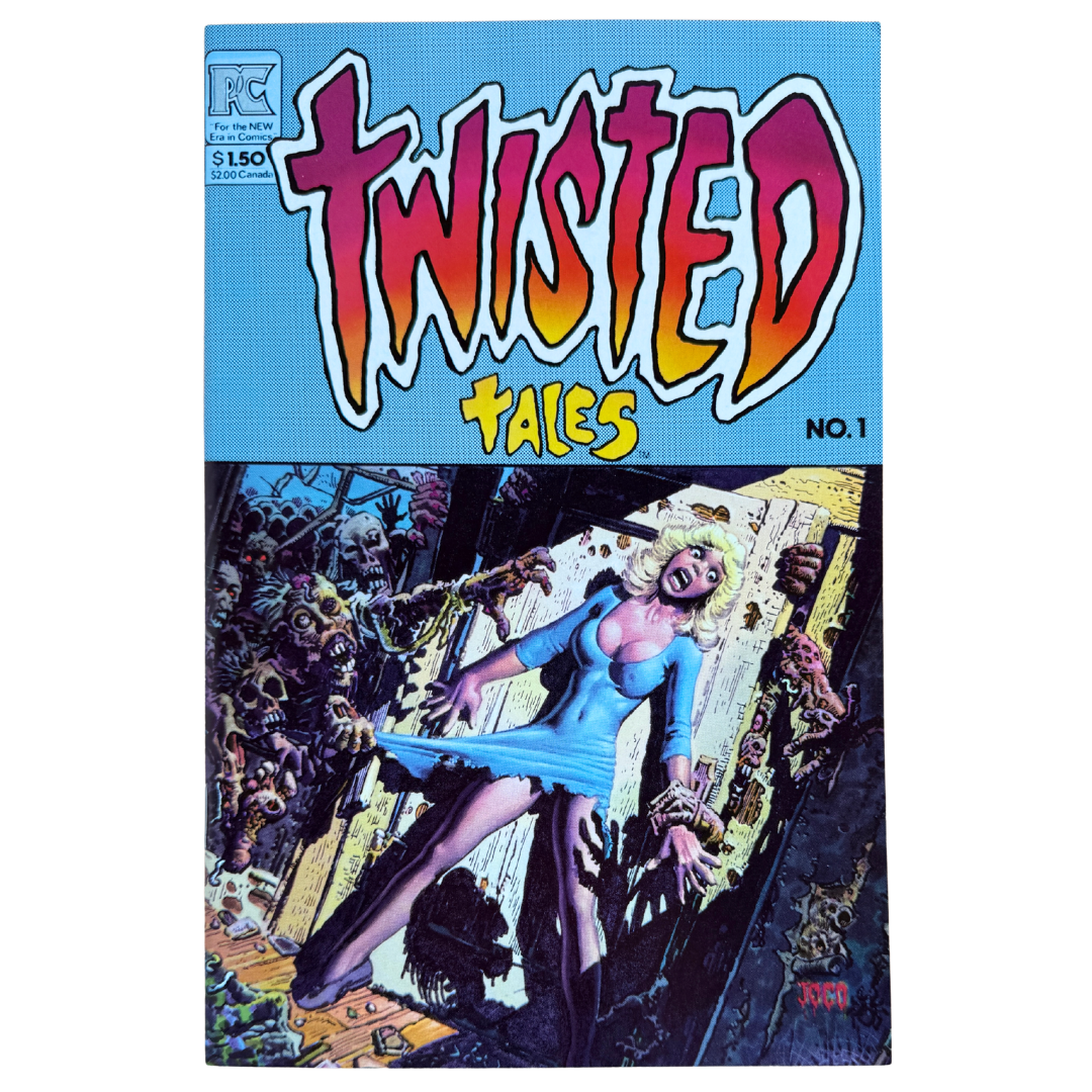 Twisted Tales #1 β Richard Corben Cover β NM- (1982, Pacific Comics)