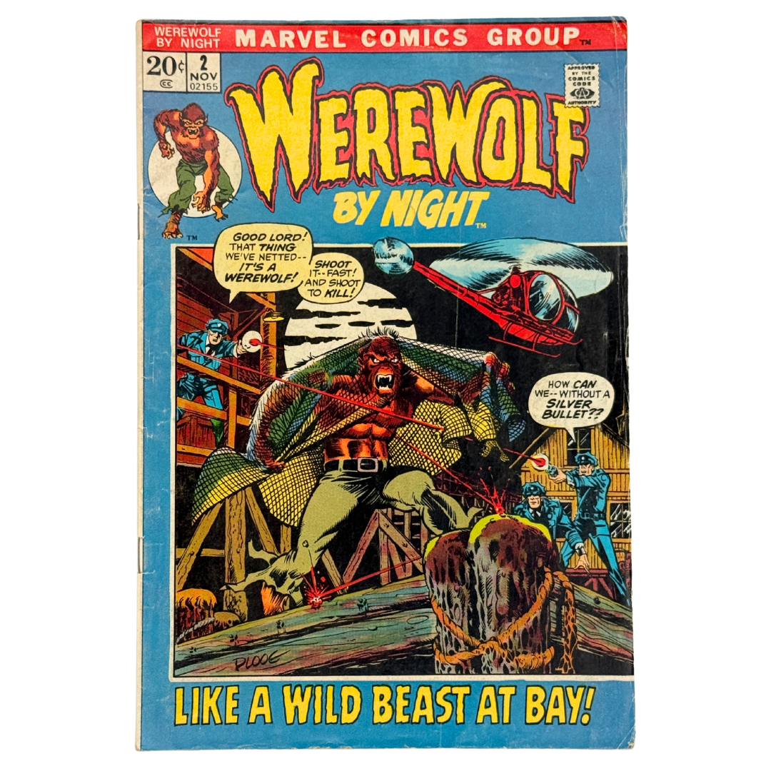 ChronoSet: Werewolf by Night β Issues #2, #4 & #5 β VG/FN β Bronze Age Marvel Horror (1972β1973, Marvel Comics)