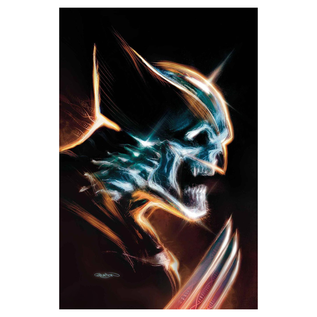 Wolverine #1 – Pat Gleason Adamantium Head Virgin Variant (1:100 Incentive) – NM – 2024 (Marvel)