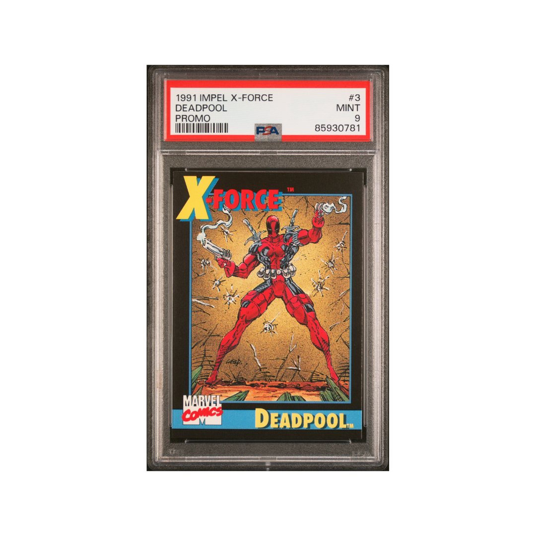 1991 Impel X-Force Promo #3 Deadpool – PSA MINT 9 – Promo Card