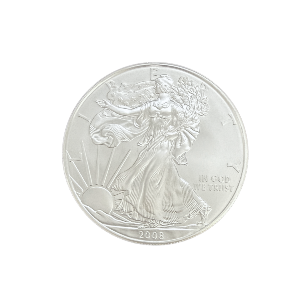 2008 American Silver Eagle – 1 oz .999 Fine Silver – Mint