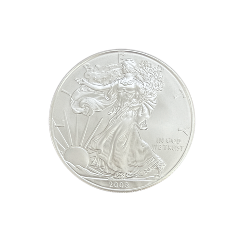 2008 American Silver Eagle – 1 oz .999 Fine Silver – Mint