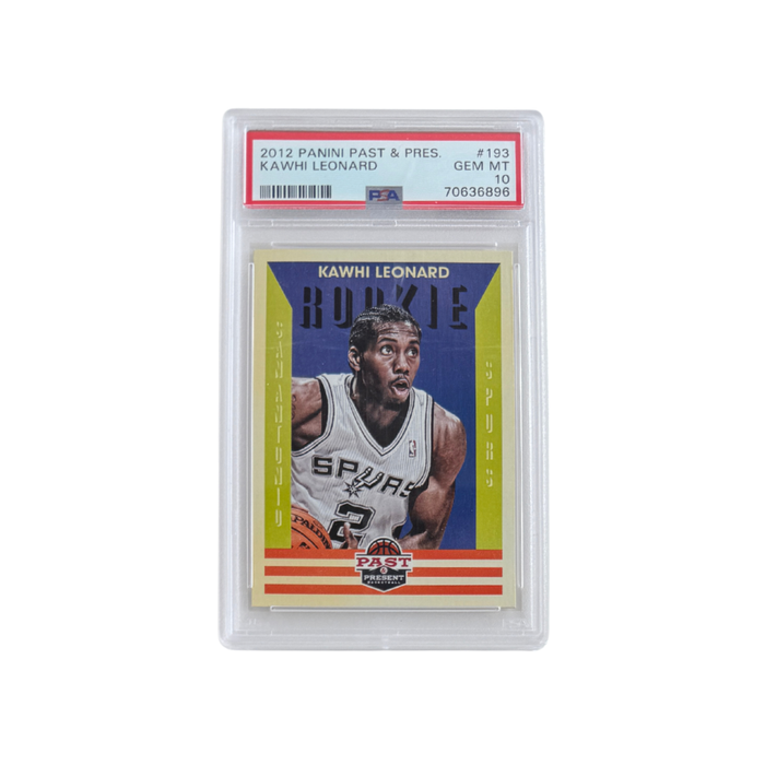 2012 Panini Past & Present #193 Kawhi Leonard – Rookie Card – PSA 10 – 2012 (Panini)