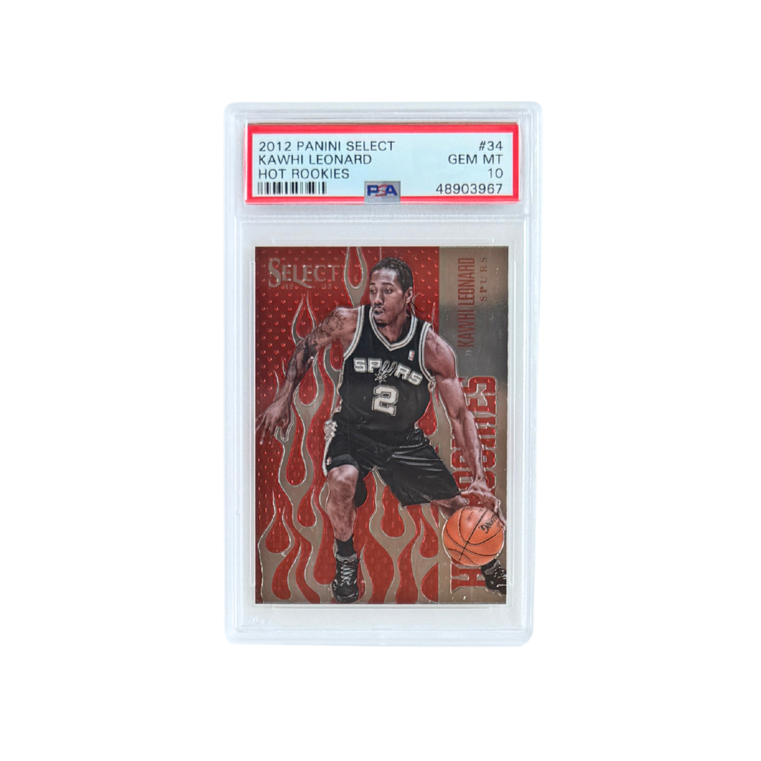 2012 Panini Select Hot Rookies #34 – Kawhi Leonard – PSA 10 – 2012 (Panini)