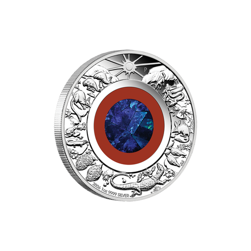 2026 Australia Wonders of Australia The Outback Opal 1 oz Silver Coin